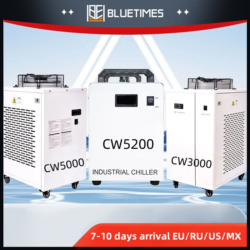 Laser Industrial Chiller - Bluetimes S&A CW3000 CW5000 CW5200 Industrie
