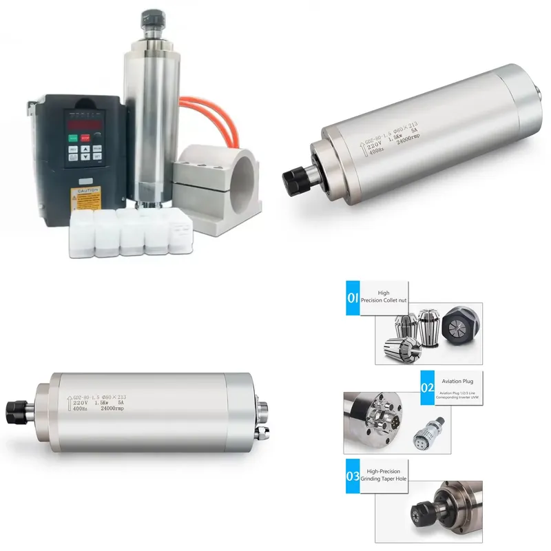 2026 HOT Ronde Type 65mm 80mm  - Cnc Spindle Motor recensie en prijs