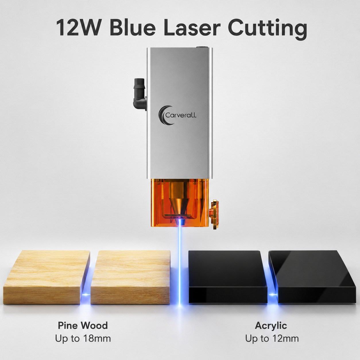 K15 PRO 12W Lasergraveer- en s - Industrial Laser Engraver recensie en prijs